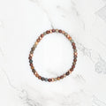 Polychrome Jasper Bracelet — Copper Accents