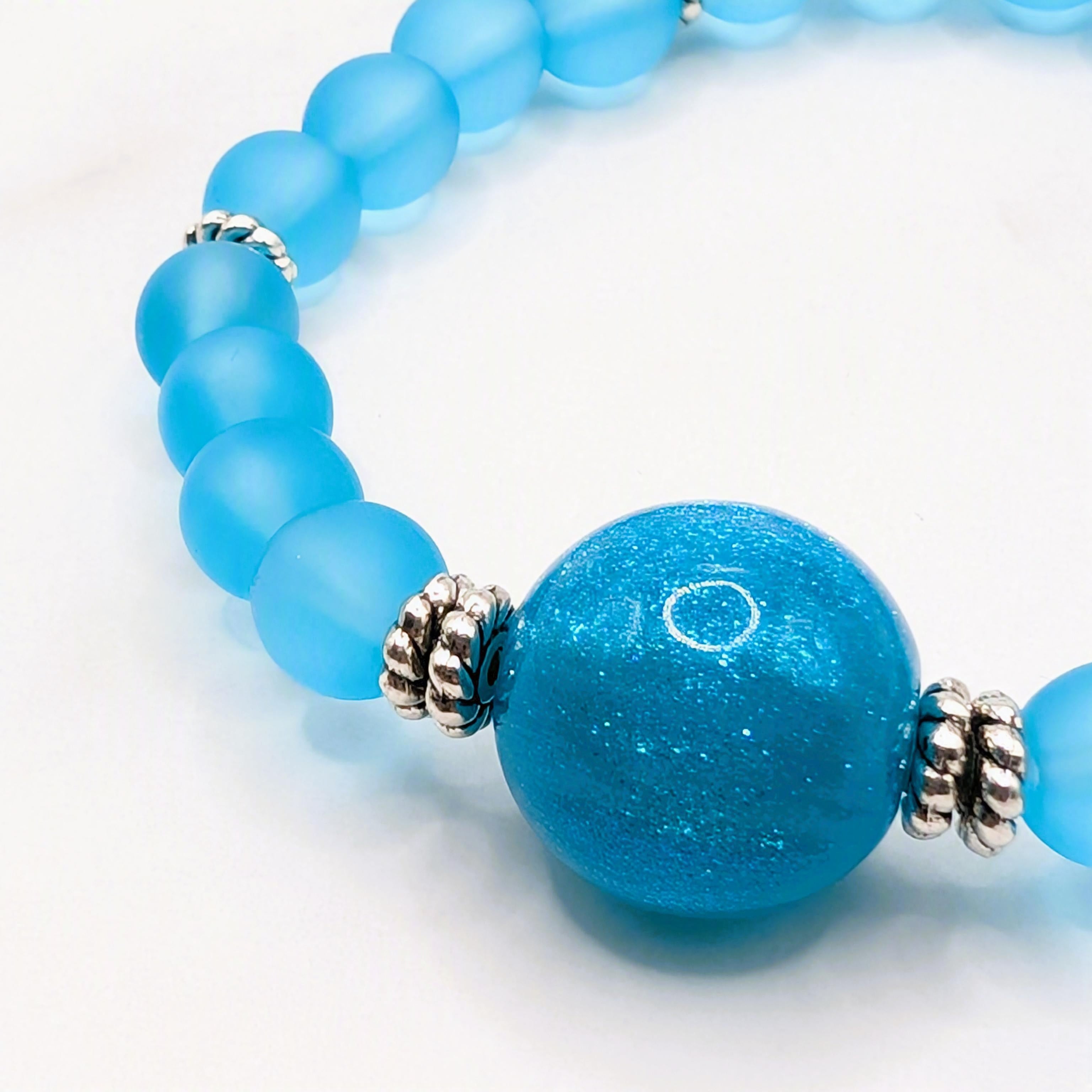 Pacific Blue & Capri Sparkle Bracelet