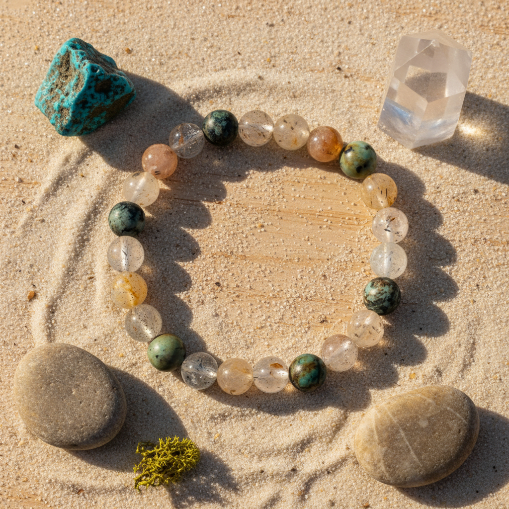 Biotite Mica African Turquoise Editorial