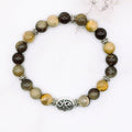 Black & Smoky Agate Bracelet