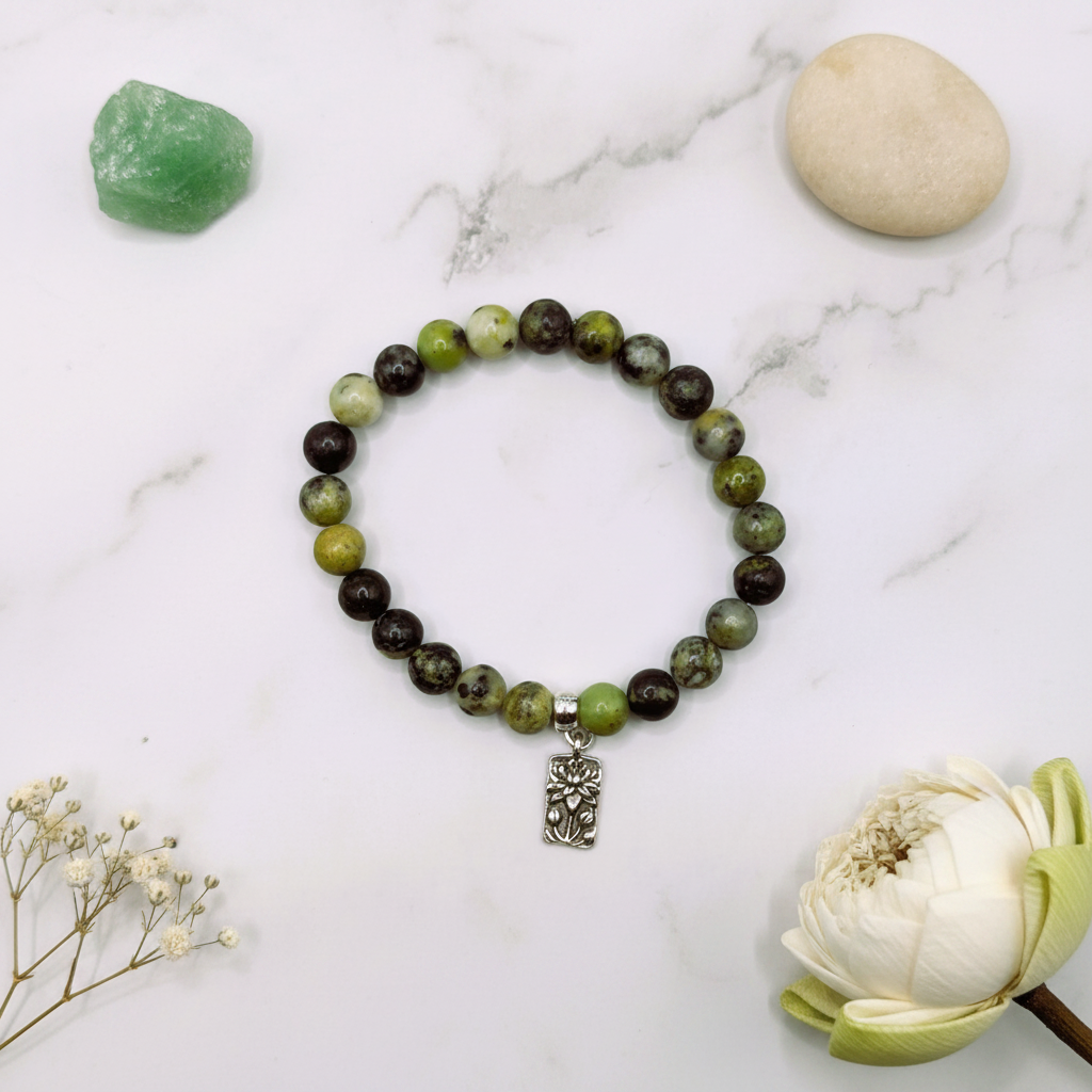 China Chrysoprase Lotus Marble