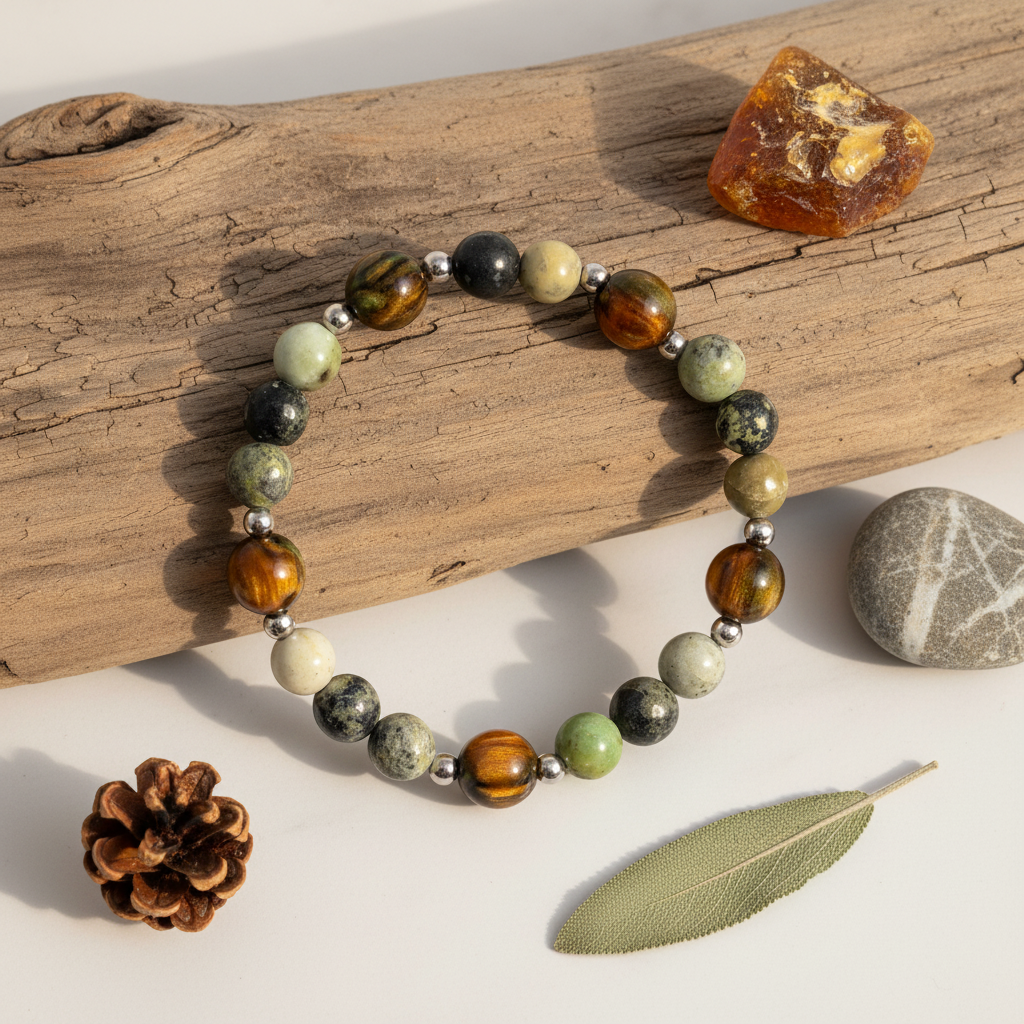 China Chrysoprase Woodland Resin Editorial
