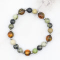 China Chrysoprase & Woodland Bracelet