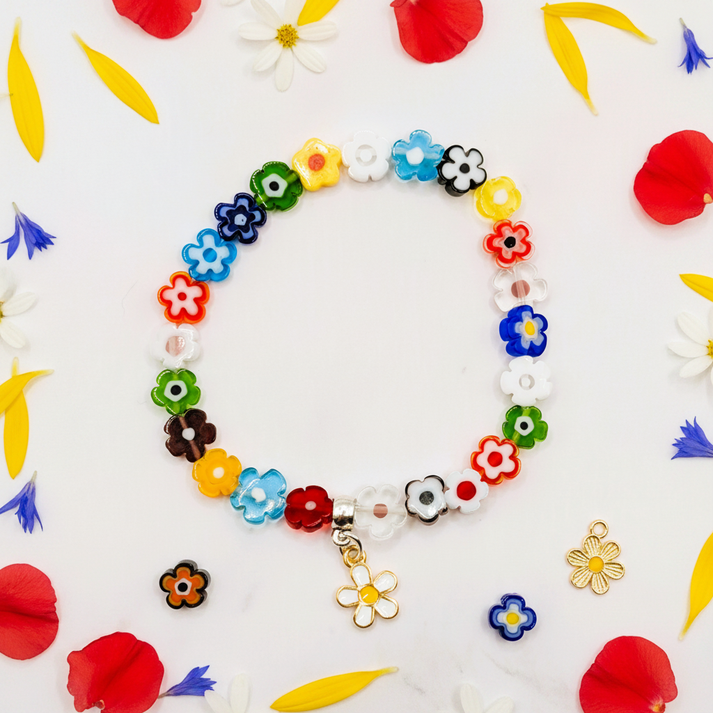 Millefiori Flower Daisy Editorial