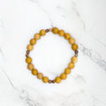 Yellow Mookaite Bracelet — Polychrome Jasper