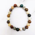 African Opal & Ocean Jasper Bracelet