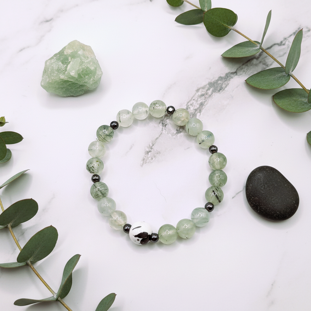Prehnite Hematite Editorial