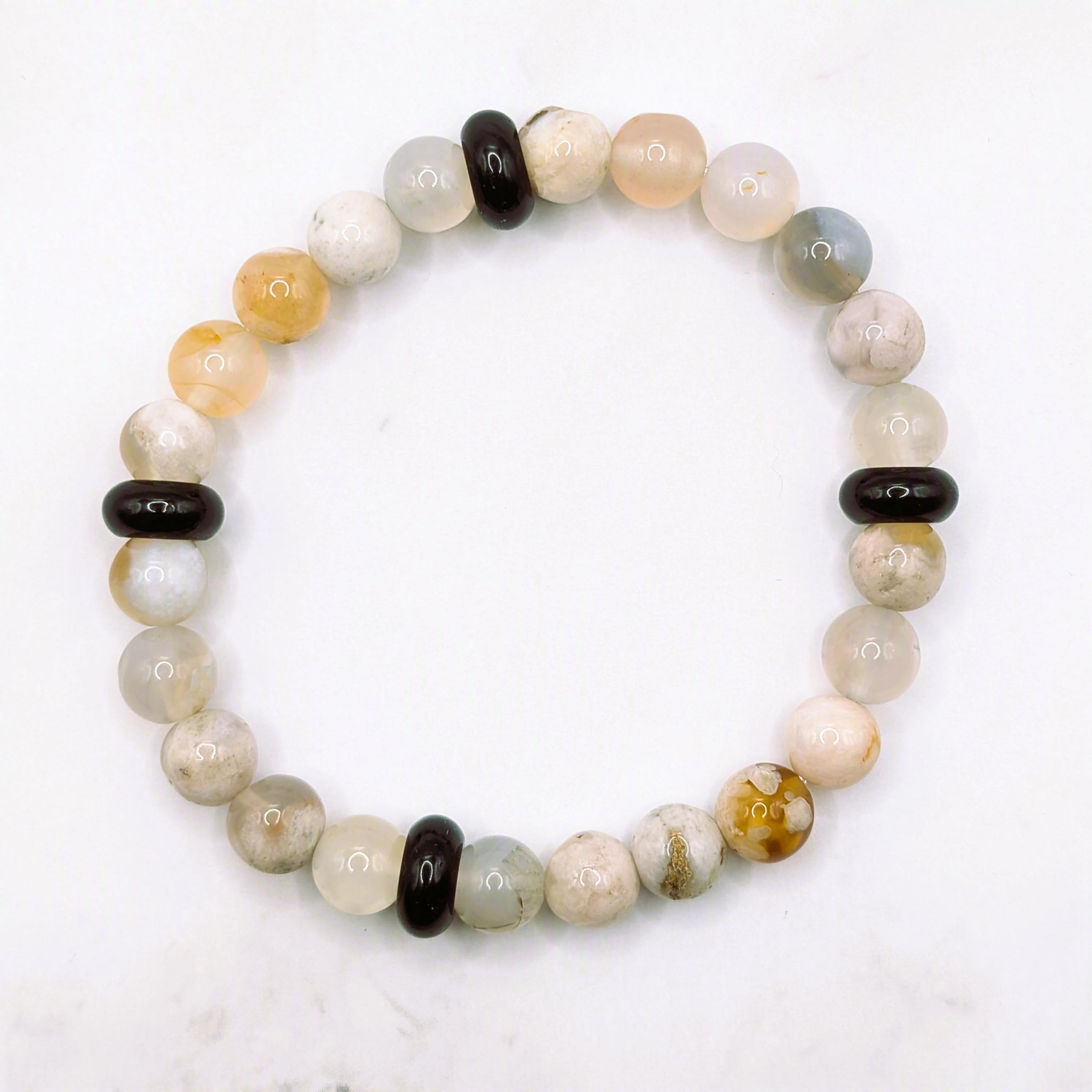 Sakura Agate Bracelet