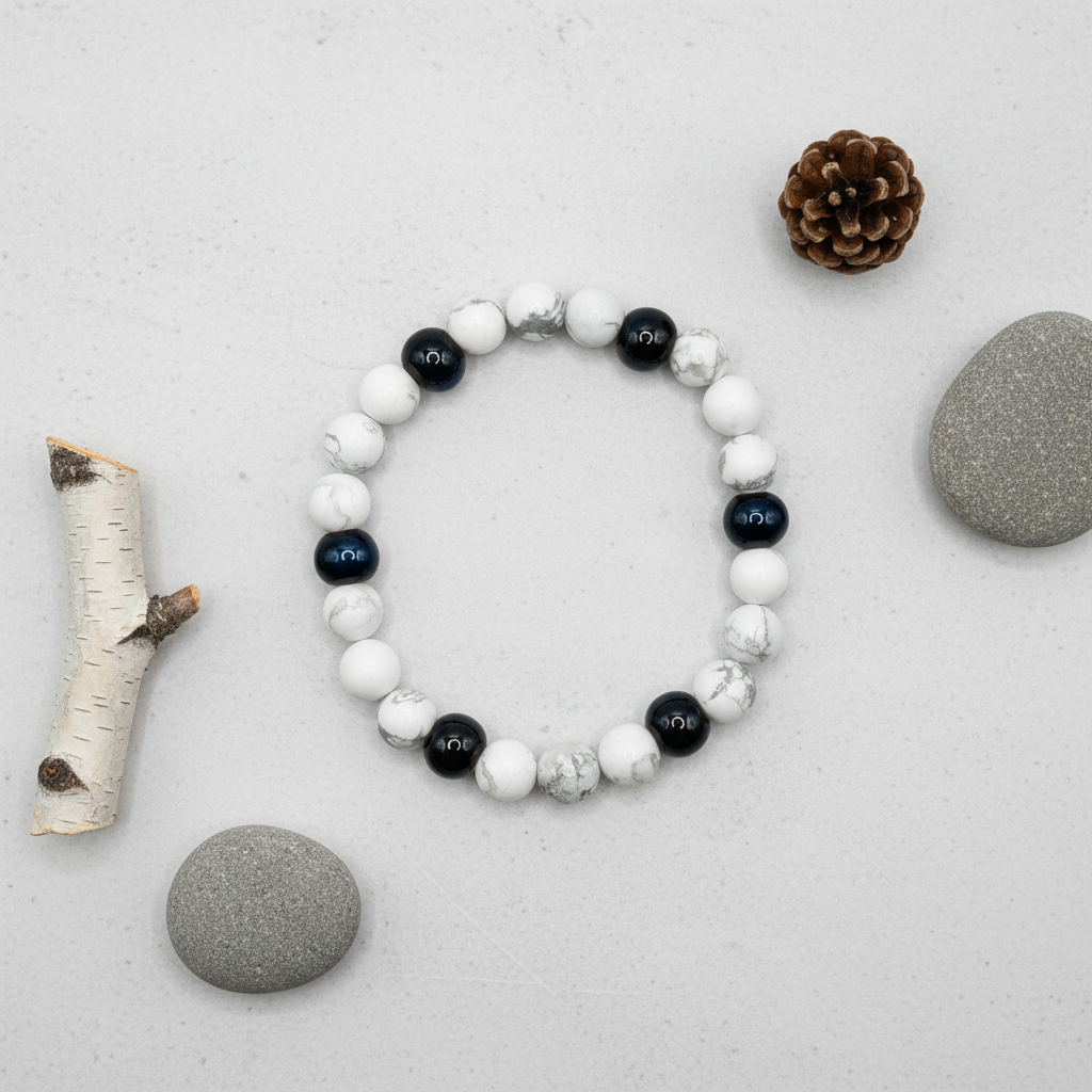White Howlite Nordic Porcelain Nordic